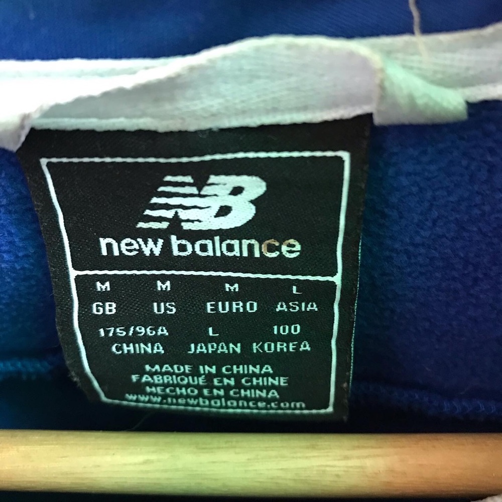 New balance royal blue jacket (M-L) - Picture 3 of 4
